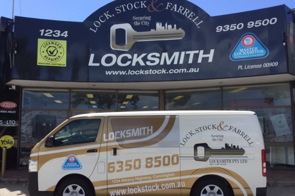 Lock, Stock and Farrell Locksmith Shop Cannington
