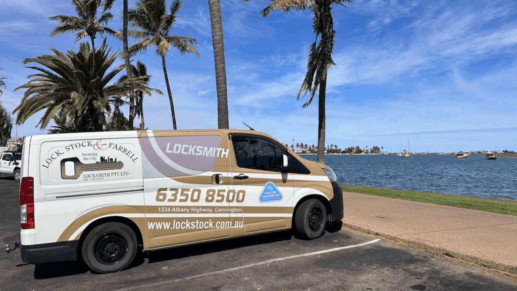 Lock Stock and Farrell 24:7 locksmith perth van